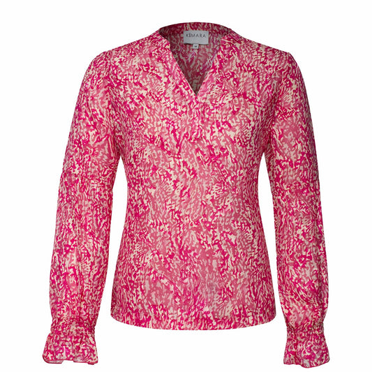 Kimara Blouse Thesa Fuchsia