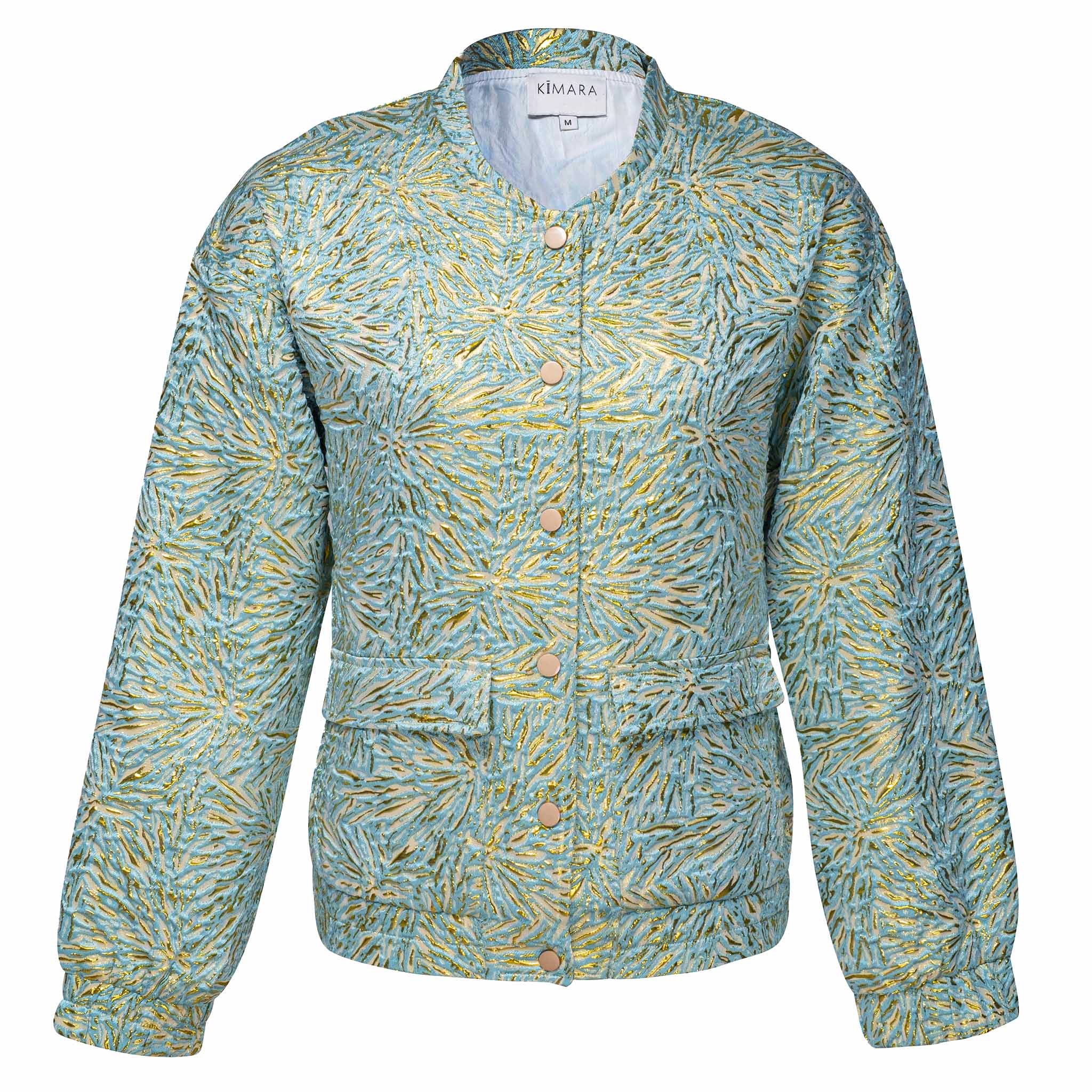 Kimara Bomber Celeste Jacquard