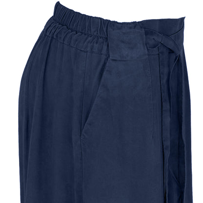 Bloomers Broek Lea Superwide Donkerblauw