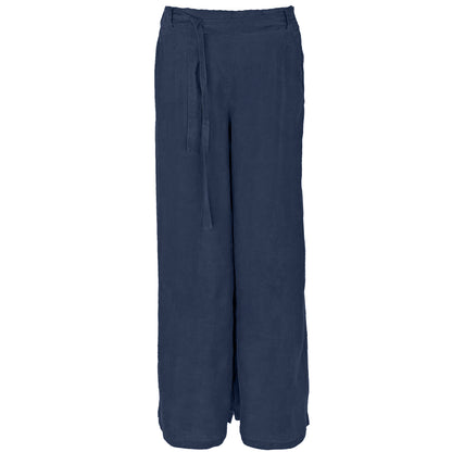 Bloomers Broek Lea Superwide Donkerblauw