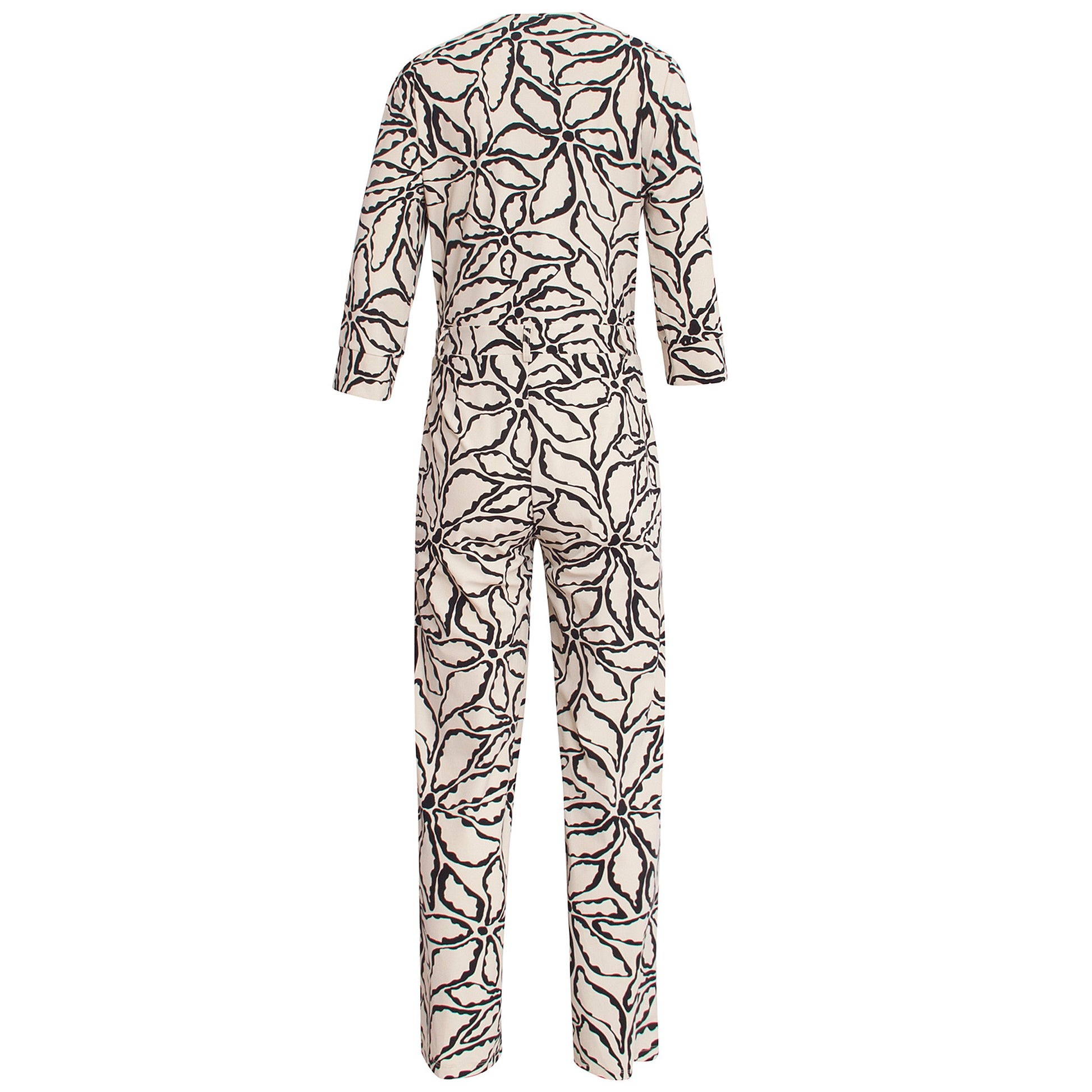 Tall Smashed Lemon Jumpsuit print Zwart