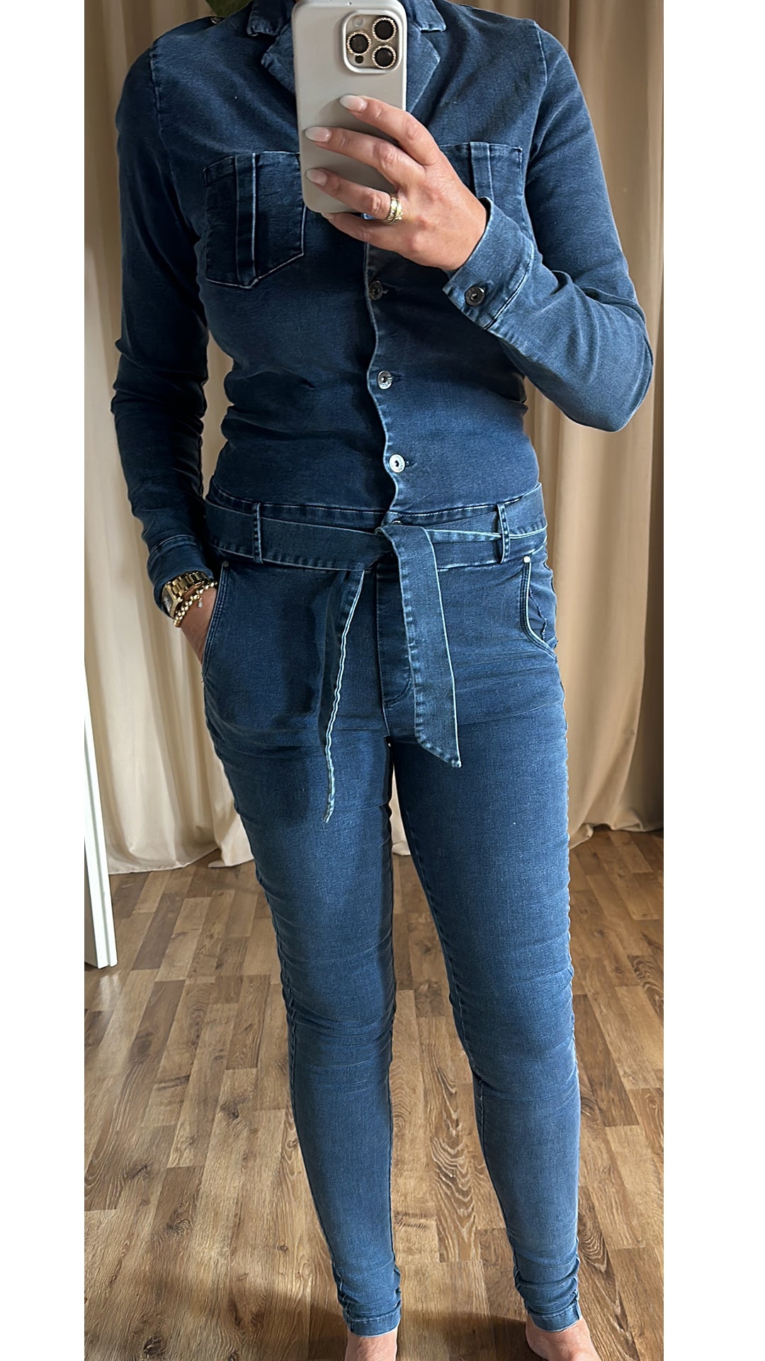 Zip73 Jumpsuit Denim Skinny