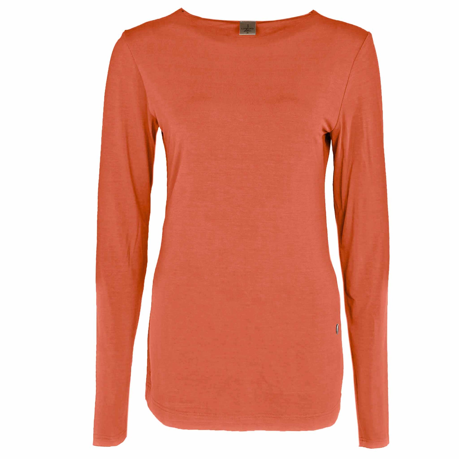 Longlady Shirt Tessi lange vrouwen peach - Tall shirt