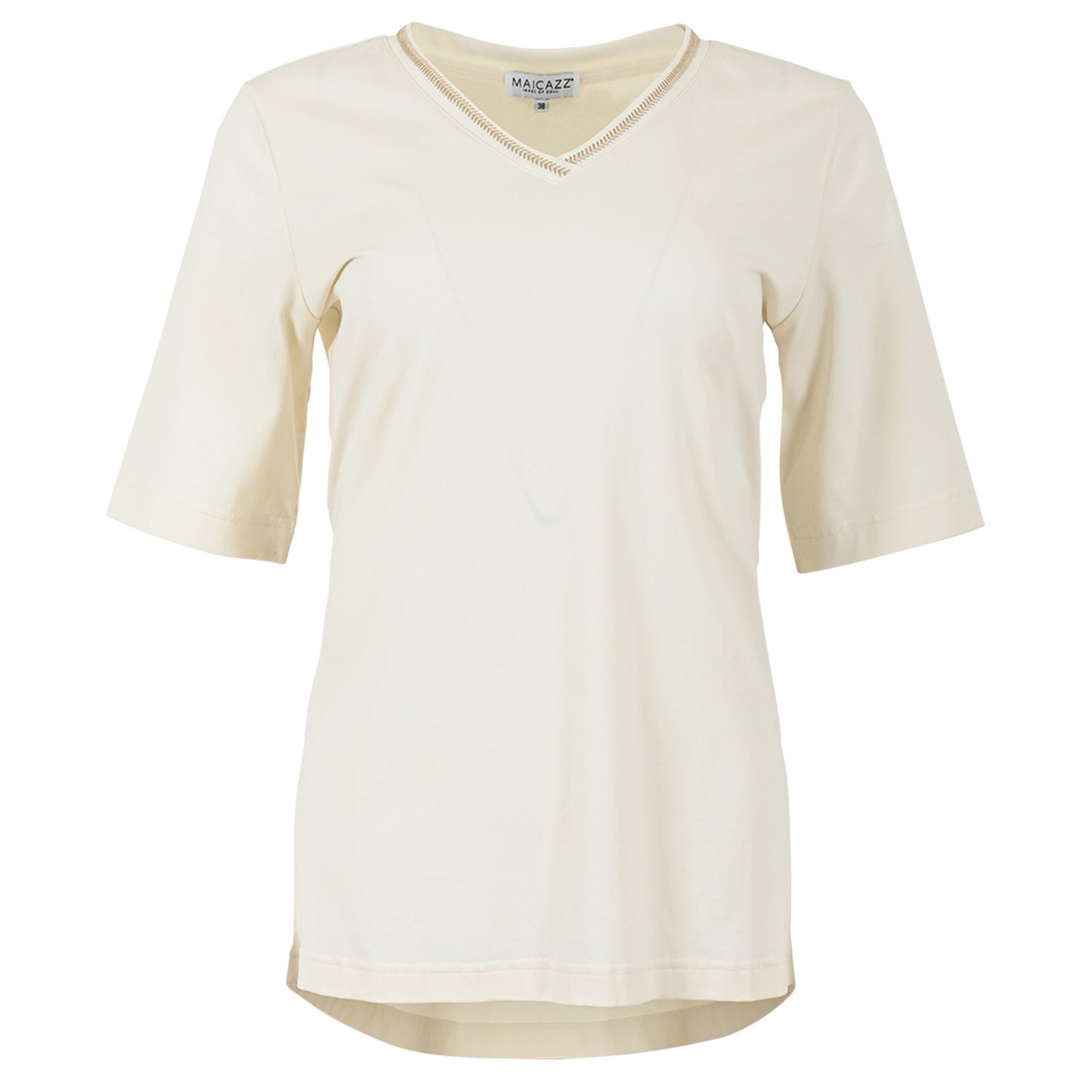 Tall Maicazz Shirt Mopanne Coconut - lange vrouwen