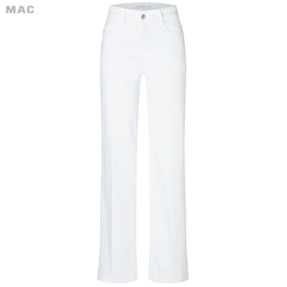 Tall Mac Jeans Dream Wide White - lange vrouwen