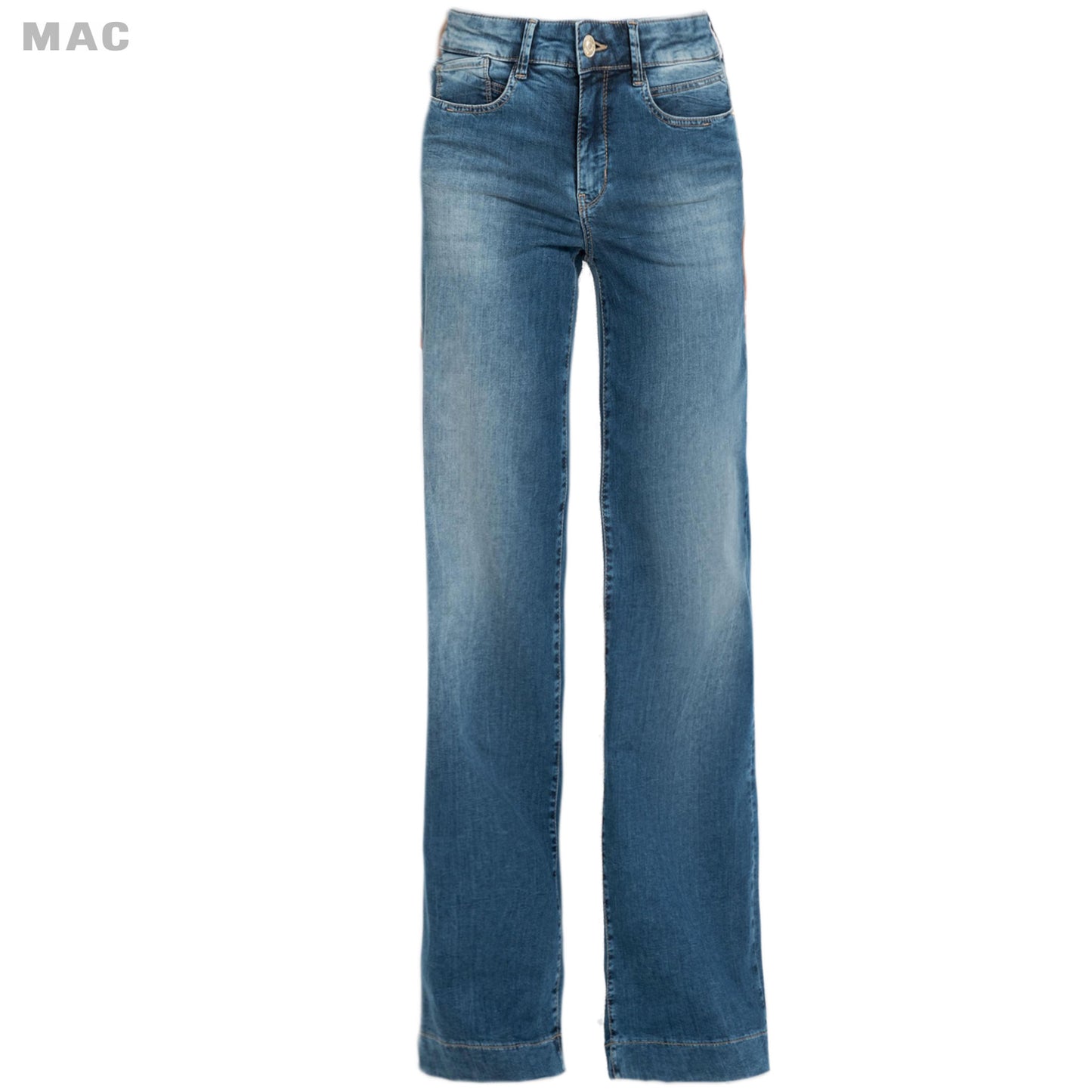 Mac Jeans Rich Palazzo Navy heavy wash