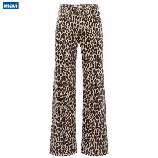 Tall Mavi Jeans Malibu Leopard - lange vrouwen