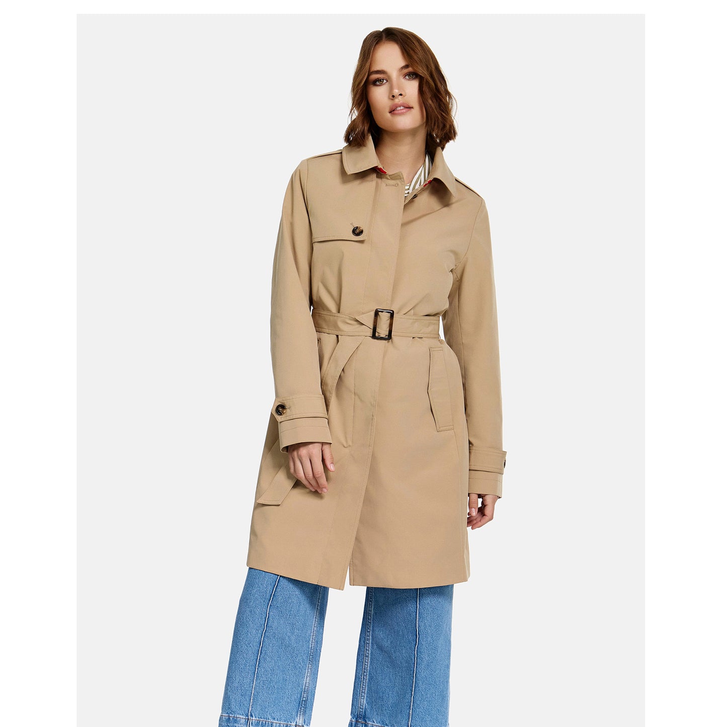 Manisa Trenchcoat Nougat