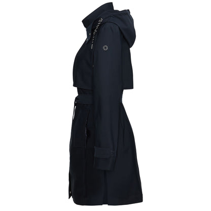 Manisa Regen trenchcoat Navy